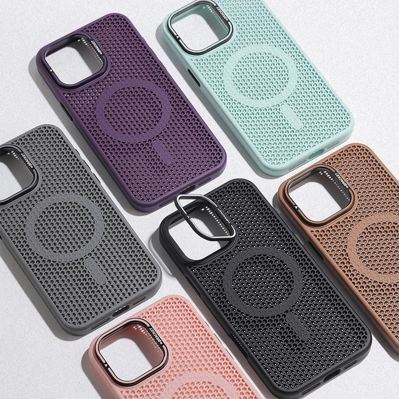 MagSafe Honeycomb Cooling Case for iPhone 16 Pro Max