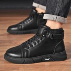 Men's Casual Versatile Genuine Leather Martin Boots