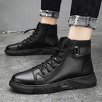 Men's Casual Versatile Genuine Leather Martin Boots