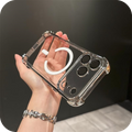 iPhone 17 Corner Airbags Magnetic Shockproof Ice-Clear Case