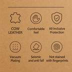 Premium Leather Anti-Fingerprint - Comfortable Grip iPhone 17 Series