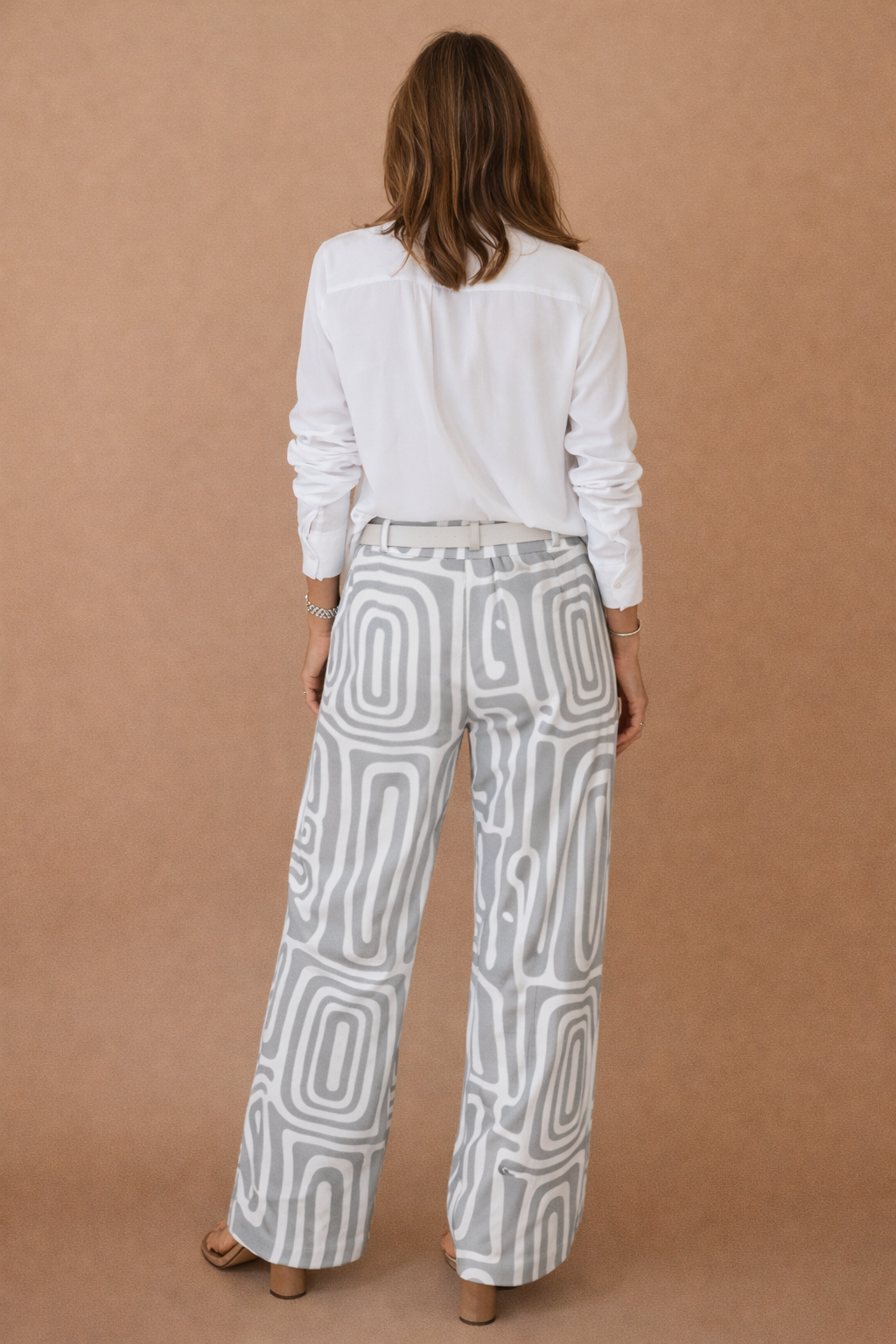 Long Sleeve Two Piece Set + Matching Belt as a Gift