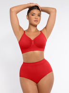 Pocketsh 3-Pack Smooth Seamless Wireless Bra Bundle