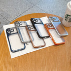 Creative Frosted Electroplating Mobile Phone Case (iPhone Series)