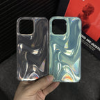 Simple INS Sstyle Electroplating Gradient iPhone Case