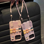 Dopamine Doll Leather Portable Phone Case for iPhone