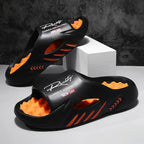 Men’s Thick-Sole Non-Slip Cloud Comfort Slide Sandals