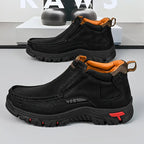Men's Handcrafted Leather Waterproof Non-Slip Orthopaedic Ankle Boots