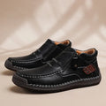 Men’s Handmade Premium Leather Slip-On Driving Boots